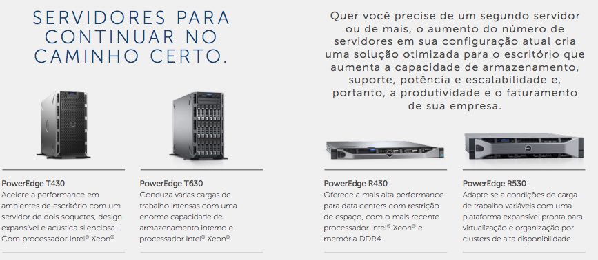 PowerEdge T430, PowerEdge T630, PowerEdge R430, PowerEdge R530